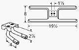 'Burner Asmby, H Twn 1.25 , Ss, 19.5 X 8; B-M, Bmstr'