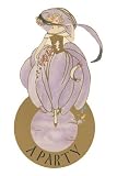 Art Nouveau Party Invitation Premium Poster Print, 16x24