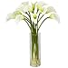 Mini Calla Lily Silk Flower Arrangement