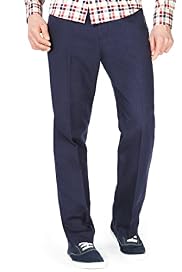 Blue Harbour Regular Fit Jeans with Linen