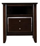 Product details for Modus Furniture City 2 Drawer Nightstand Russet