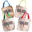 Racing Flag Canvas Tote Bag