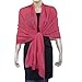 Crimson Cashmere Pashmina Shawls Handcrafted in India 80 x 28 inches