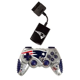 Playstation 2 New England Patriots Wireless Game Pad by Mad Catz