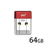 PQI USBメモリ 64GB USB 3.0 超小型 U603V レッド Red 6603-064GR2001