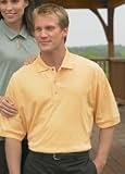 Big Mens Short Sleeve Golf Polo Shirt with Tonal Micro-Stripe Pattern (Big & Tall and Regular Sizes)