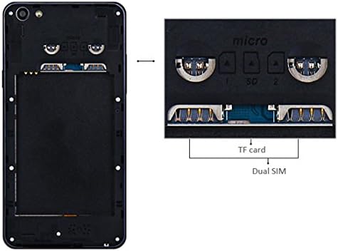 Siswoo C50a Longbow Android 5.1 Lollipop 4g Smartphone 5.0 Inch Mtk6735 64bit Quad Core 1.5ghz 1gb RAM 8gb ROM IPS OGS Screen (Black)