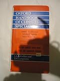 Oxford handbook of clinical specialties