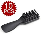 GOGO™ Black Plastic Golf Shoe Brush, Price for 10 Pcs, Economical