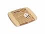 Island Bamboo CBPHC10K Laguna Cheese and Bread Board with Magnetic Cheese Spreader