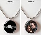 Twilight Reversible Button Necklace