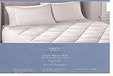 Simply Vera Vera Wang 300 Thread Count Jacquard Luxury Mattress Pad-King Si ....