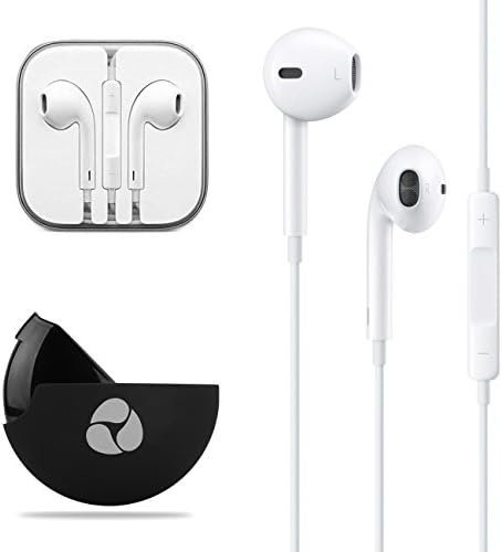 Mugmee® Premium Earbuds Earpods with Built in Mic and Volume Control (Carrying Case Included)