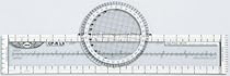 Rotating Flight Navigation Plotter (Lexan) - Aviation