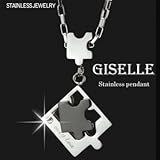 ステンレス製ジュエリー LOVE　PUZZLE(メンズブラック)