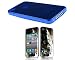 Bundle Monster TPU Clear Case Cover + Skin Art Decal Sticker + Screen Guard Protector Accessories Combo - Fit Apple Iphone 4 G / 4G / 4th Generation