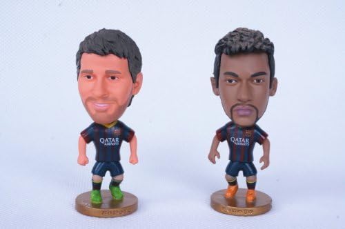 2012-2013 Futbol Club Barcelona Lionel Andr? Messi Neymar Jr 2 Set of Figure by Sunan