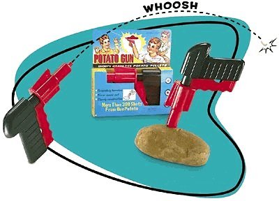 Potato Gun - Shoots Potato Pellets