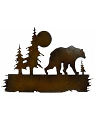Lawn & Patio: Gardman 8442 Bear Wilderness Wall Art, 16" Long x 25" Wide - World Source Partners