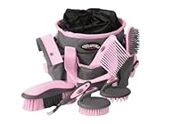 Weaver Leather Grooming Kit, Gray/Pink
