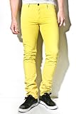 House of Cassette - Men's Slim Caddy Over Dyed Denim (Yellow)