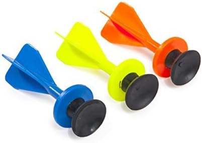 Petron Sports Sureshot Spare Sucker Darts, Orange/Black by Petron Sports