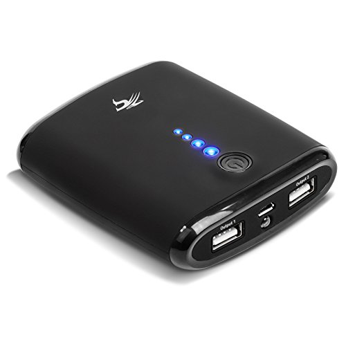Sentey Power Bank Brio 10400mah Black Rubber Photo