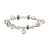 Go Packers! #1 Fan Charm Bracelet by The Bradford Exchange