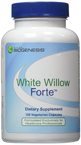 BioGenesis White Willow Forte Veg Capsules, 120 Count
