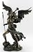 Archangel Gabriel Female Bronzed Statue Battle Angel