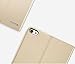 Original Huawei X2 MediaPad Case, [Stand Feature] Premium Leather Case with Opened View Window, Protective Smartphone Flip Cover Folio Case [Ultra Thin Slim] [Perfect Fit] (Gold)