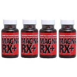 (4) Bottles Magna Rx Plus Magnarx Plus Maximum Strength Male Enhancement Pills (60 Tablets in ea bottle)