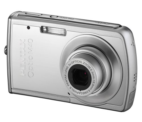 Pentax Optio M40 Digitalkamera (8 Megapixel, 3-fach opt. Zoom, 2,5
