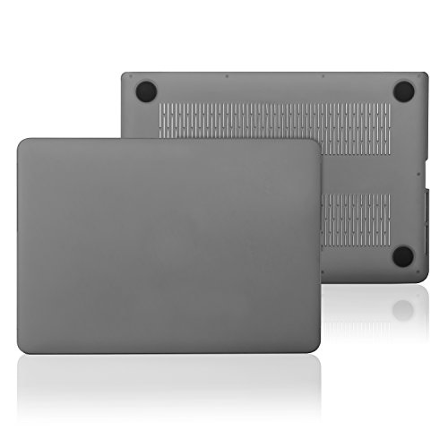 Top Case Grey Rubberized Hard Case Cover for Apple MacBook Pro 13.3" with Retina Display Model: A1425 and A1502 (NEWEST VERSION 2013) + Top Case Mouse Pad