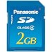 Panasonic 2GB Class4 High Speed SD Card