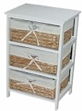DRAWER SET RATTAN WICKER FARMHOUSE BEDROOM