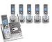  : AT&T SL82658 DECT 6.0 Expandable Cordless Phone with Digital Answering System - 1 Base, 5 chargers, 6 Handsets