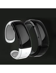 E-THINKER LED Bluetooth Bracelet Watch with Speaker, Vibration, Incoming Call Alert, Digital Time Display and Anti-lost Alarm After Pairing with Most Bluetooth Mobile Phones Such As Iphone, Samsung S3 I9300, Galaxy S4 and Huawei and Nokia (Black)