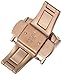Hadley-Roma 20-mm IP Rose Gold-Plated Push Button Deployant Clasp