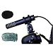Microphone st�r�o PRO24-CMF + Bonnette mousse + Bonnette fourrure - Pour reflex num�rique et cam�scope