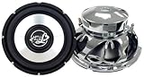 12'' 1000 Watt Dual Voice Coil Subwoofer Driver w/Chrome Plated Stamped Steel Basket