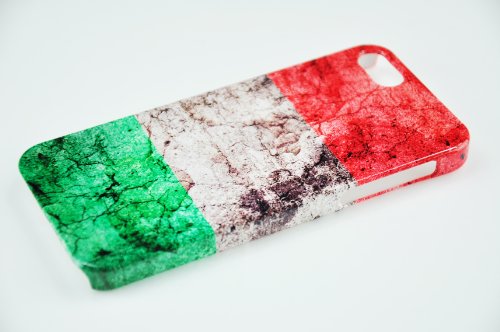 3D Iphone 4 4S Italien Italy Italia Fahne Flag Flagge Cover Case Hülle