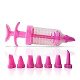 Cake Decorating Kit - Set of 9 Icing Tips for Baking Supplies - Perfect for Kids and Beginners