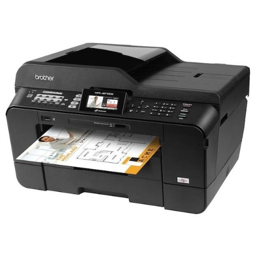 Brother MFCJ6910DW Imprimante Multifonction jet d'encre couleur professionnelle A3 4-en-1 Recto-verso Wifi
