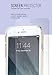 Smartish iPhone 8/7 Clear Case - PureView for iPhone 8/7 [Ultra Slim Fit Protective Clear Cover] (Silk) - Goldilocks