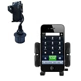 Car Cup Holder for the Apple iPhone 4 - Gomadic Brand