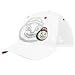 Zephyr Ohio State Buckeyes White Double Logo Fitted Mesh Hat
