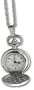 Ladies White Dial Pendant Watch with cover NFP13/B
