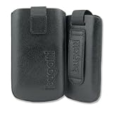 Bugatti SlimCase Leder black Size M (73 x 120 mm)