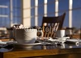 IMAGE OF Wallmonkeys Peel and Stick Wall Decals - Morning Positive Still-life in a Cafe. - 24